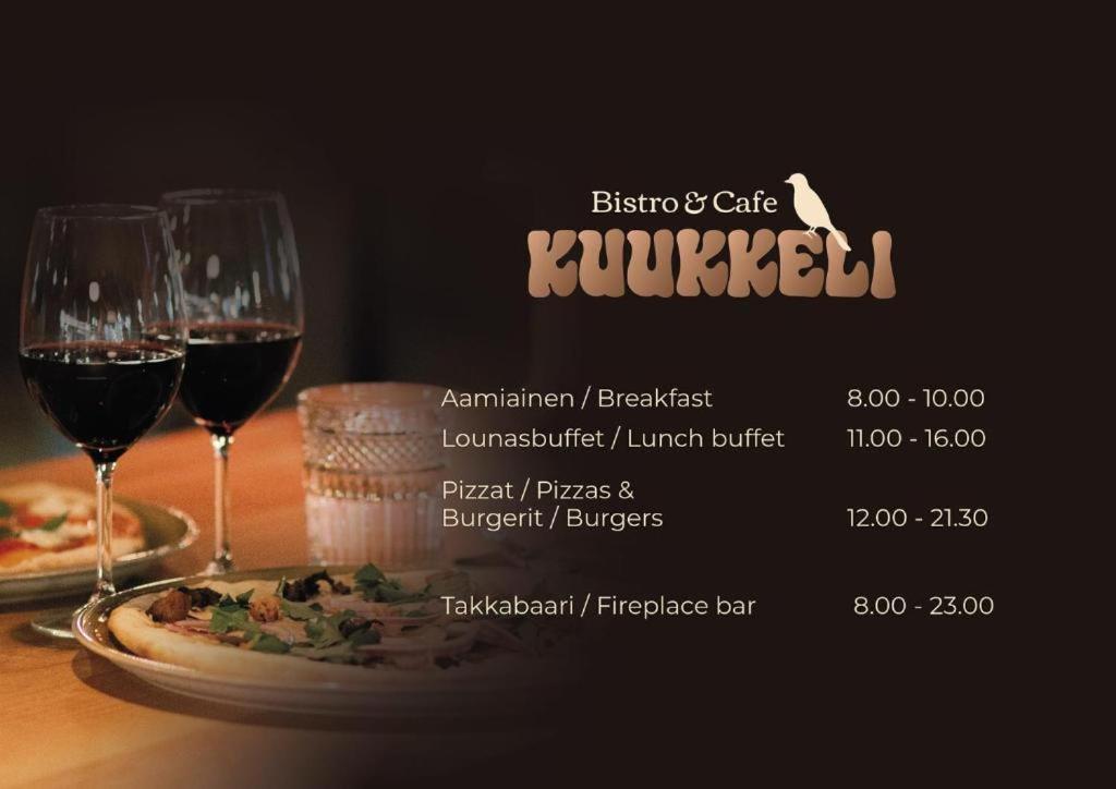 Kuukkeli Saariselkae Inn Bagian luar foto
