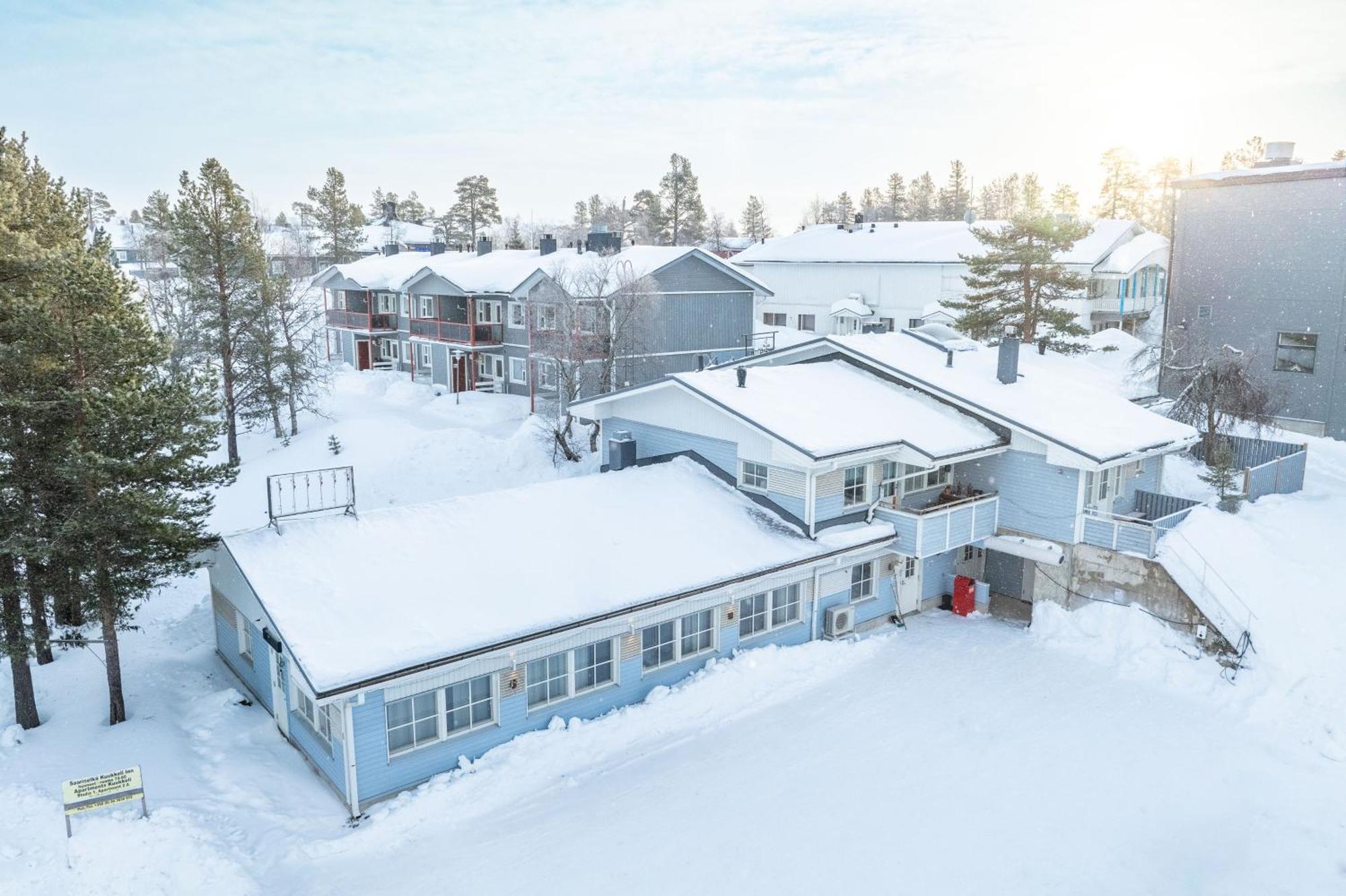 Kuukkeli Saariselkae Inn Bagian luar foto