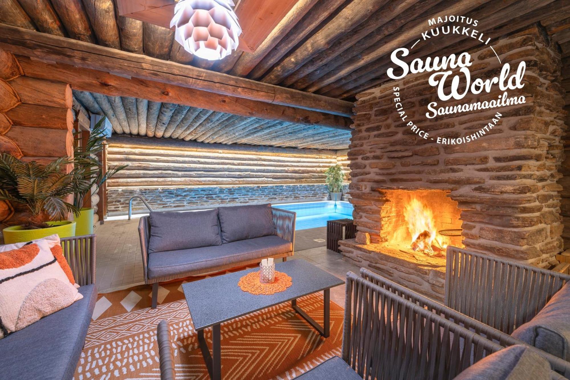 Kuukkeli Saariselkae Inn Bagian luar foto